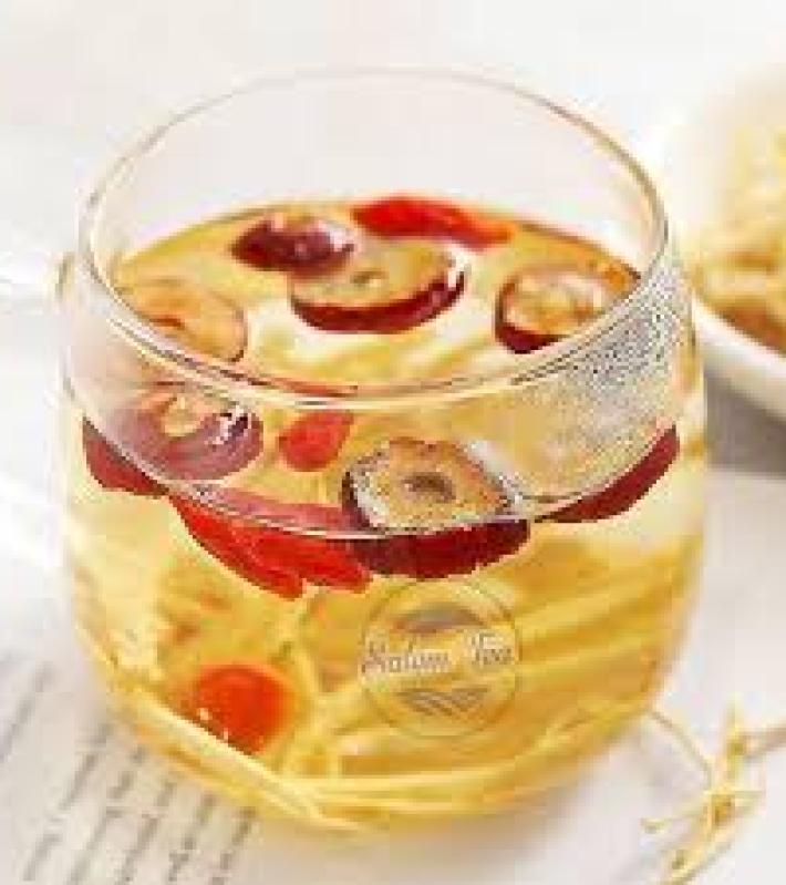 Trà gừng đông trùng táo đỏ