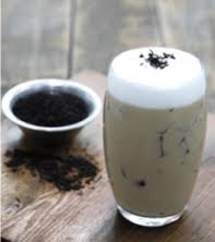 Trà bá tước khói machiato size L